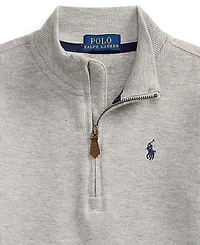 Polo Ralph Lauren Boys' 2T-7 Estate Rib Quarter-Zip Sweater