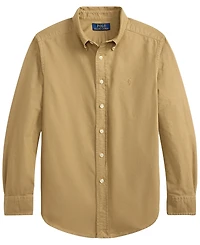 Polo Ralph Lauren Boys' 8-20 Garment-Dyed Cotton Oxford Shirt