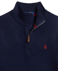Polo Ralph Lauren Boys' 8-20 Estate Rib Quarter-Zip Sweater