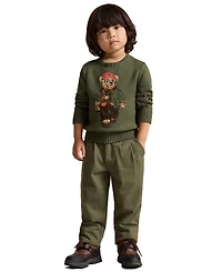 Polo Ralph Lauren Boys' 2T-7 Bear Sweater