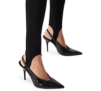 Steve Madden Women's Sandrine High-Waist Stirrup Pull-On Leggings