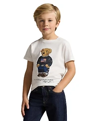 Polo Ralph Lauren Toddler and Little Boys Bear Jersey T-Shirt