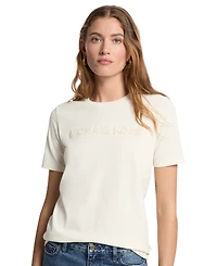 Michael Kors Women's Classic Short-Sleeve Crewneck T-Shirt