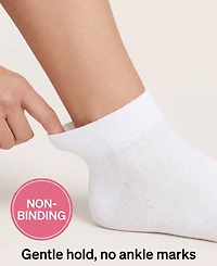 Hue Women's Quarter Top 6 Pack Socks