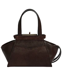 Kenneth Cole Leather Small Satchel Handbag