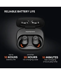 beyerdynamic Amiron 300 True Wireless Earbuds with Anc, Ldac, Bluetooth 5.3, Multipoint, 38-Hour Battery Life