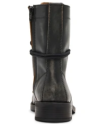 Steve Madden Women's Yukon Lace-Up Combat Booties