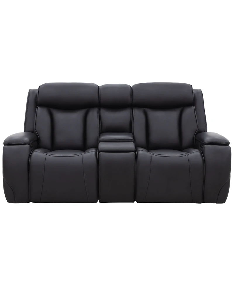 Aries Triple Power Zero Gravity Theater Loveseat Sofa, Macy's Exclusive