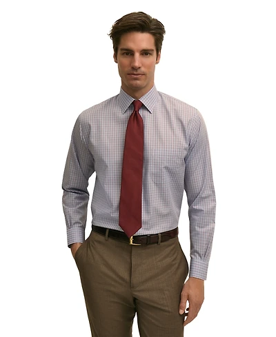 B by Brooks Brothers Men's Spread Collar Dress Shirt