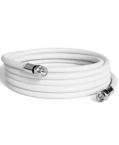Lofree RG6 Coaxial Cable Dual Shielded Indoor Outdoor Low Loss Clear Signal