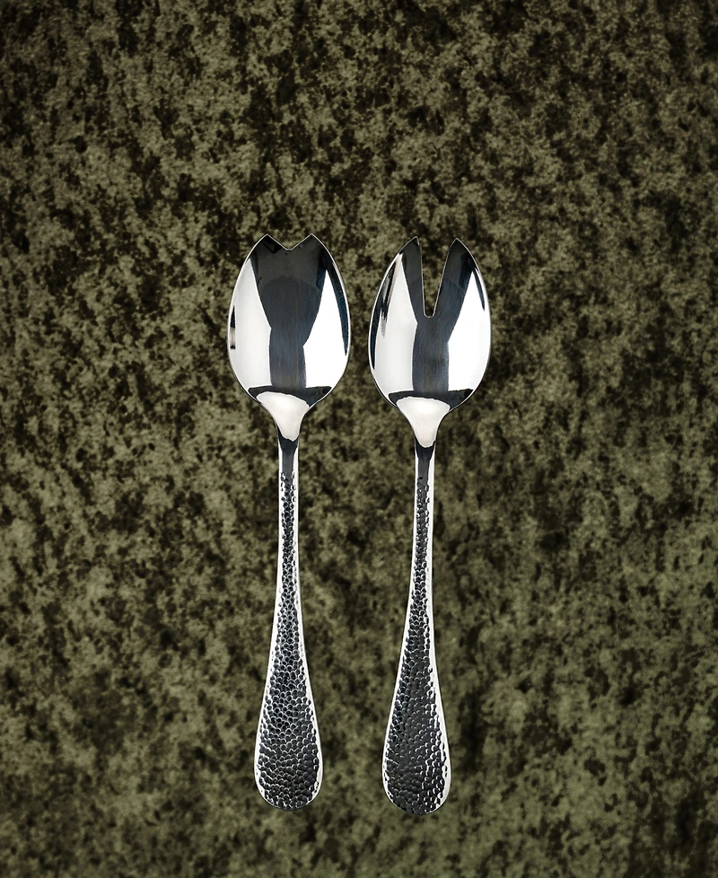 Mepra Salad Servers Fork and Spoon Flatware Set, Set of 2