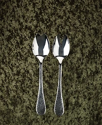 Mepra Salad Servers Fork and Spoon Flatware Set, Set of 2