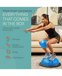 Lifepro Half Balance Ball Trainer – Stability for Exercise, Non-Slip Workout Equipment Home Gym Training