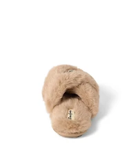 Dearfoams Women's Fur Slide Slippers