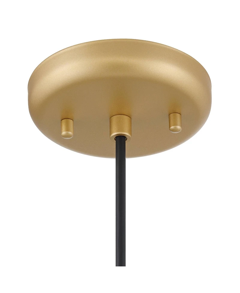Possini Euro Design Possini Euro Eclipse 4 3/4"W Gold and Glass Led Mini Pendant Set of 3