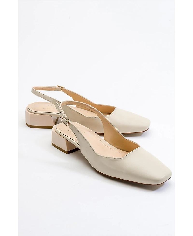 Prologue Shoes Women's State Round Toe Slingback Pump (Women)