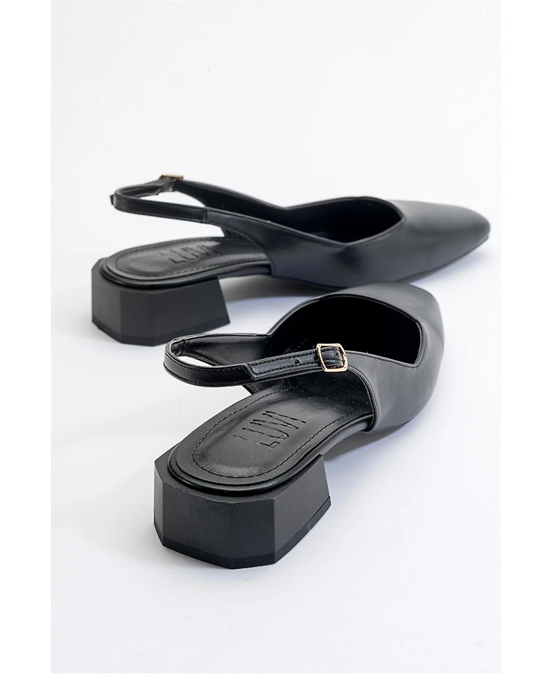 Prologue Shoes Women's State Round Toe Slingback Pump (Women)