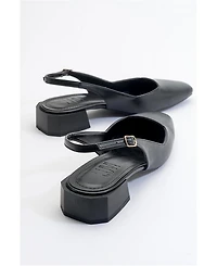 Prologue Shoes Women's State Round Toe Slingback Pump (Women)