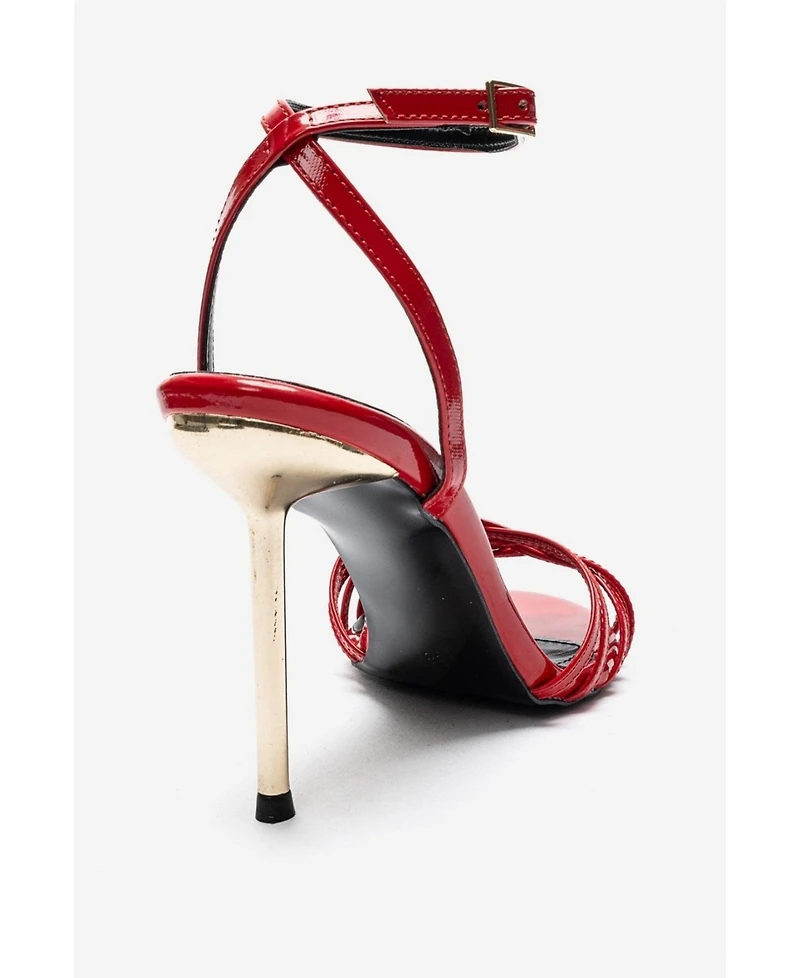 Prologue Shoes Women's Lorion Stiletto Ankle Strap Pump