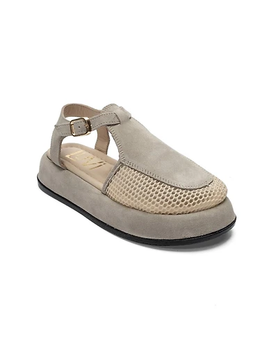 Forever and Always Shoes Women's Lurelia Leather Platform Sandal