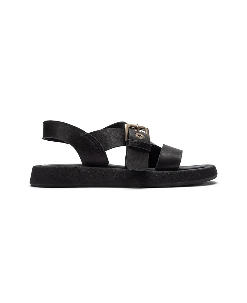 Forever and Always Shoes Women's Roven Leather Sandal