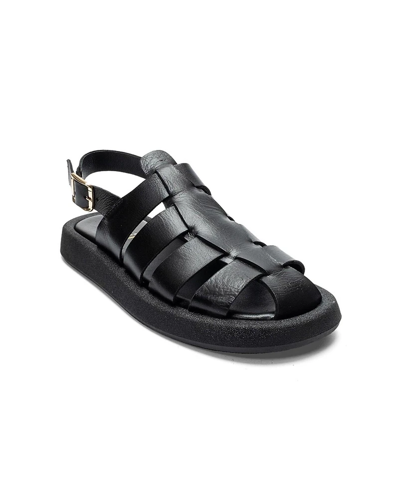 Forever and Always Shoes Women's Joura Leather Sandal
