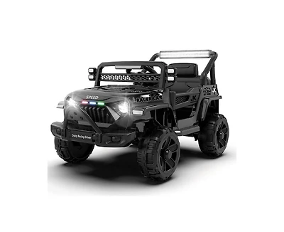Yobtop 12V Kids Ride-On Electric Truck with Parental Remote Control, Ages 1+