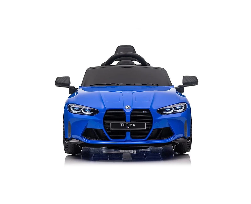 Yobtop 12V Kids Ride-On Car with Remote Control and Led Lights, Ages 2+
