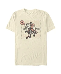 Fifth Sun Men's Stay Wild Crewneck T-Shirt
