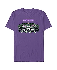 Fifth Sun Men's Toy Story Pull the Buzz Character Graphic T-Shirt