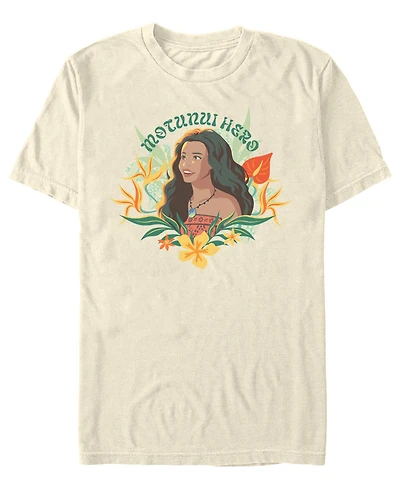 Fifth Sun Men's Moana Live Action Motunui Hero Graphic T-Shirt