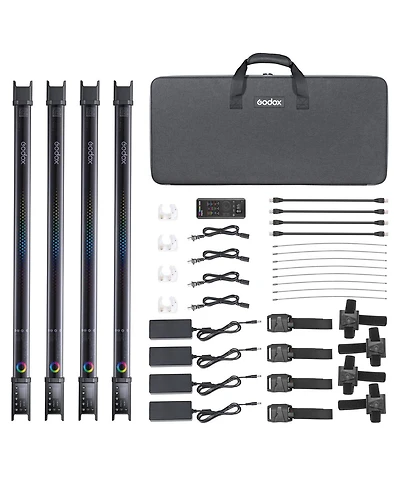 Godox TL60 Rgb Wireless 4-Light Tube Light Kit