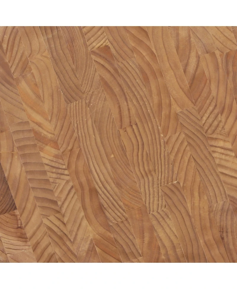 Dovetail Furniture Kyoto Pine Wood Round Side Table