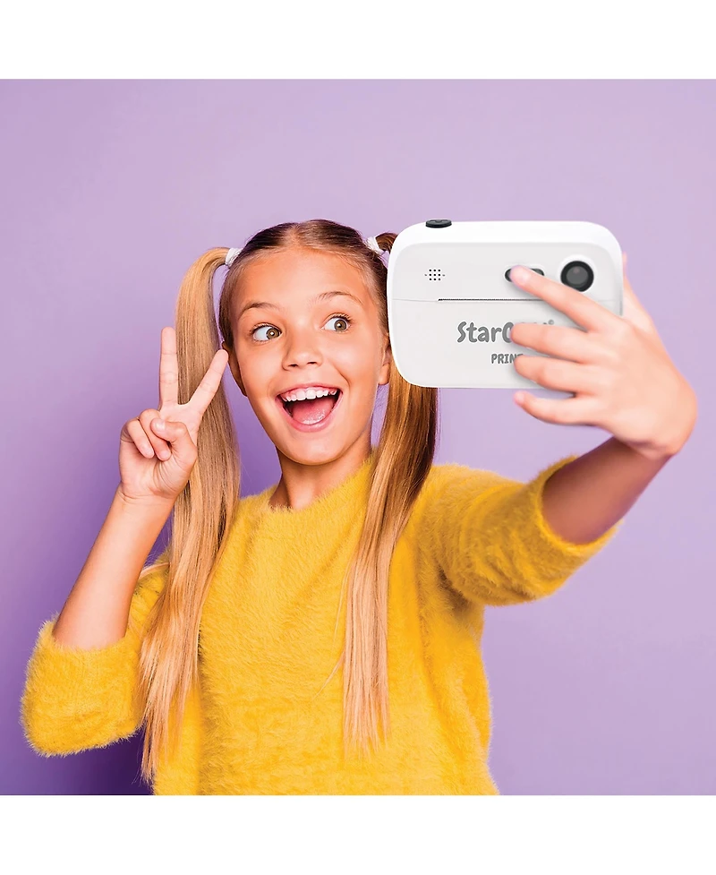 Lexibook StarCAM Print Instant Print Camera with Rechargeable Battery