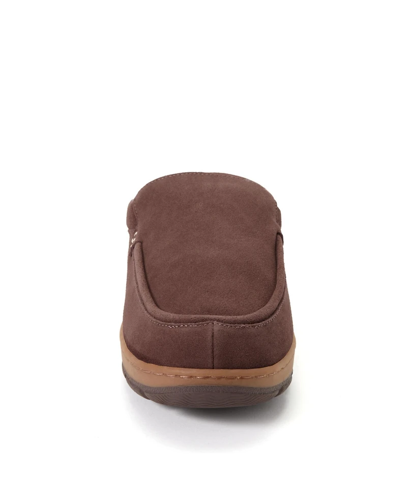Dearfoams Men's Melbourne Rugged Clog Water Repellent Slippers