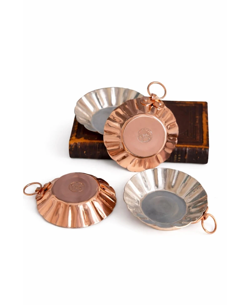 Coppermill Kitchen, Cmk French Inspired Tartlet Moulds - Set of 4