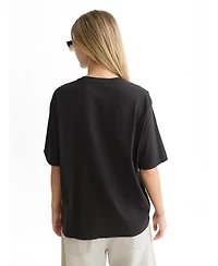 Scotch & Soda Women's Embroidered Loose-Fit T-Shirt