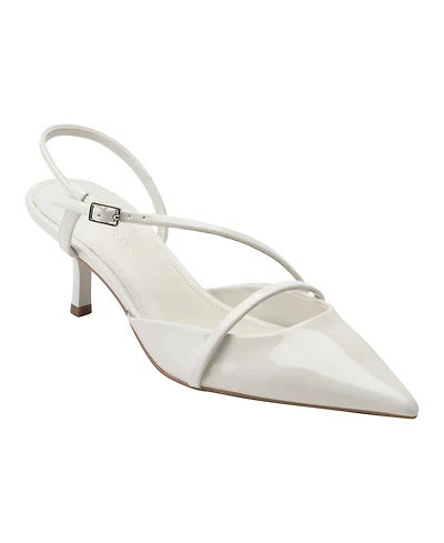 Marc Fisher Women's Illie Strappy Kitten Heel Pumps