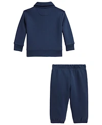Polo Ralph Lauren Baby Boys' Polo Sportsman Fleece Sweatshirt and Pants, 2- Piece Set