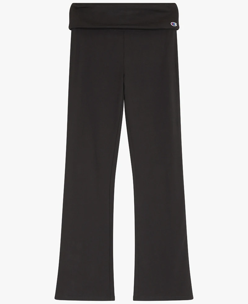 Champion Girls' 7-16 French Terry Folded Waist Pants