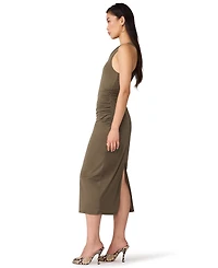 Steve Madden Women's Issabelle Ruched Body-Con Cowl-Neck Dress