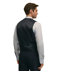 B by Brooks Brothers Men's Classic-Fit Wool Blend Suit Separates Vest