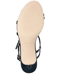 Marc Fisher Women's Sanae Strappy Kitten Heel Dress Sandals