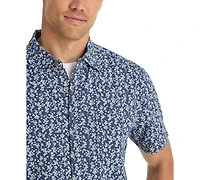 Nautica Men's Dobby Short-Sleeve Shirt