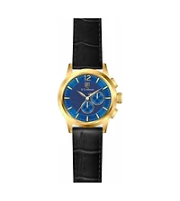 Invicta S.Coifman SC0264 Men's Heritage Chronograph Dial Leather Strap Watch 43mm