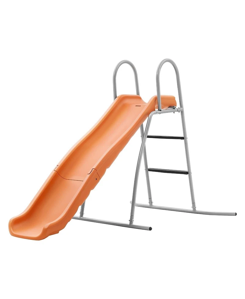 Sevorley Kids Water Slide with Adjustable Sprinkler and Ground Tarp for Backyard