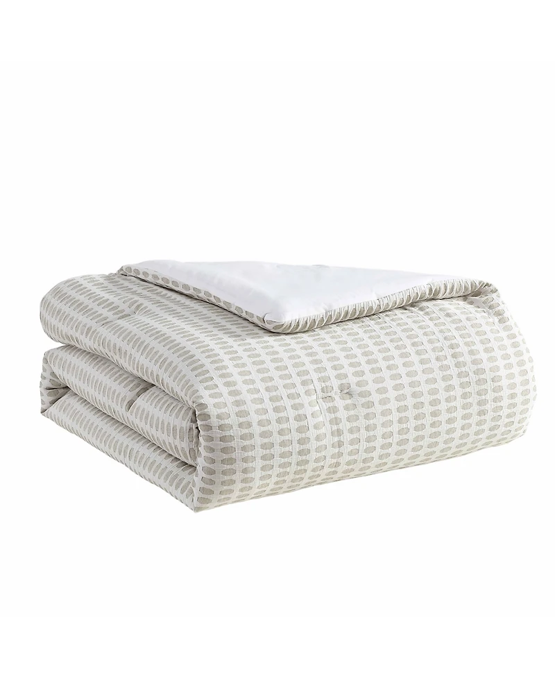 Palm Aire Selena Geometric 3-Piece Comforter Set