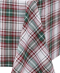 Avanti Holiday Plaid Tablecloth, 52" x 70"
