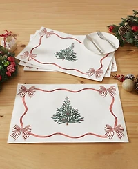 Avanti Heirloom Noel Placemats, Set of 4