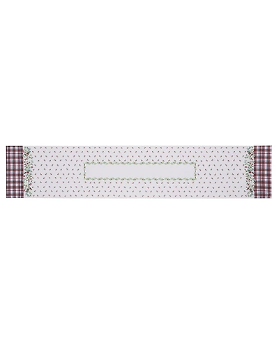 Avanti Holly Plaid Runner, 14" x 72"